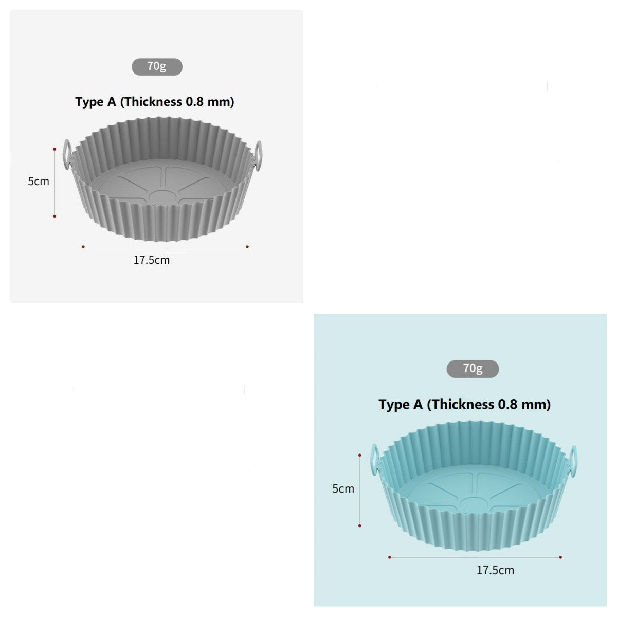 Multifunctional Silicone Pad for Air Fryer Baking Pan