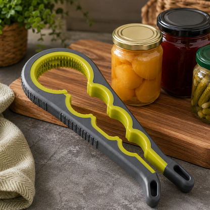Premium Adjustable Jar Opener – Strong Grip Lid Remover for Any Jar Size