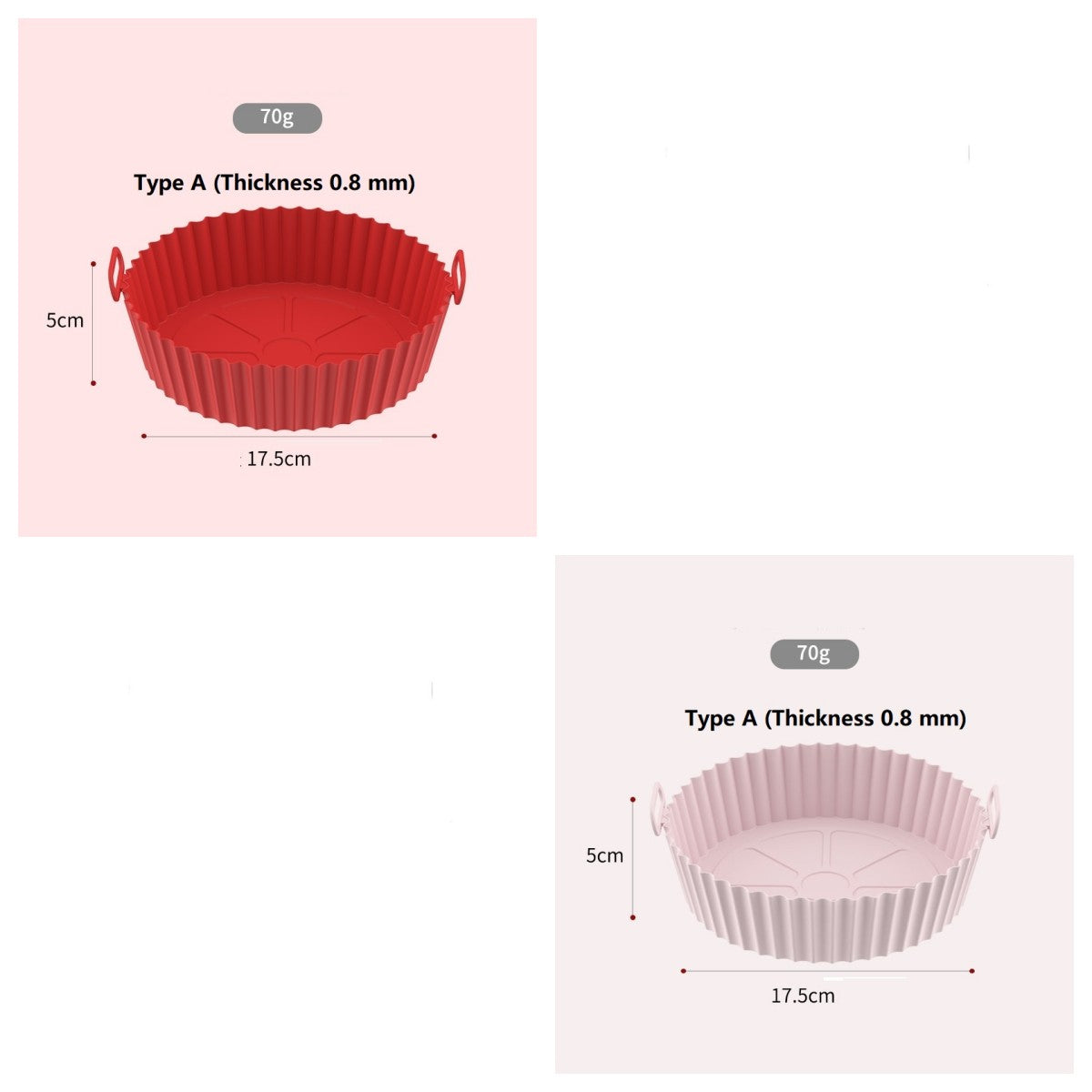 Multifunctional Silicone Pad for Air Fryer Baking Pan